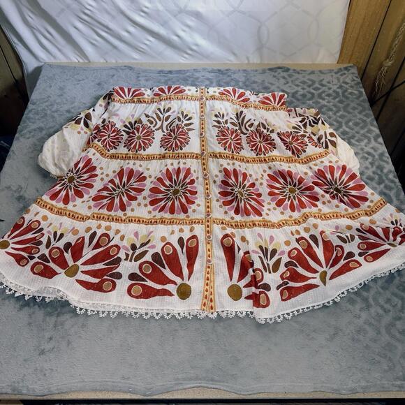 Farm Rio Ainika Flowers Maxi Dress NWT Size XL - Picture 13 of 16